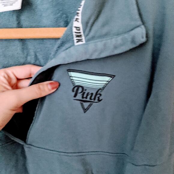 Victoria's Secret PINK Quarter Snap Knit Jacket - Picture 3 of 5